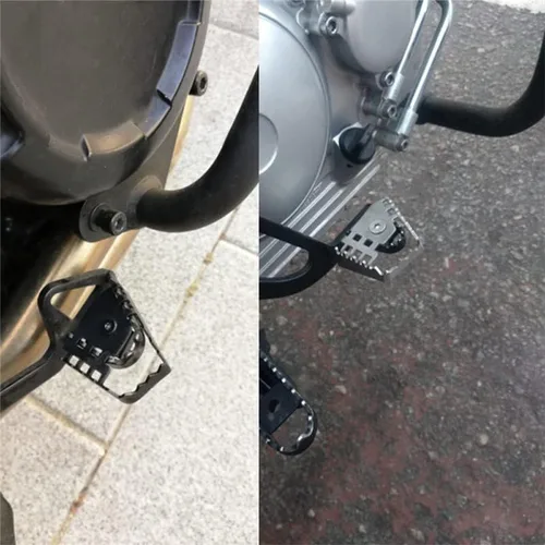 Pedal de palanca de freno trasero Ampliar extensión extensión de pastilla de freno trasero Extensor para BMW F650GS F700GS F800GS R1150GS R1200GS LC