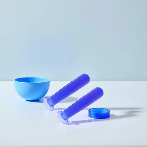 Miniatura 5 de Jowxsx 2 unids azul práctico lentes de contacto de silicona pequeñas ventosas Stick RGP Inserter Remover lentes de contacto casos accesorios