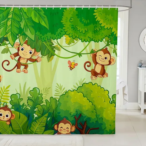 Miniatura 30 de Butterfly Shower Curtain Bohemian Bathroom Shower Curtain Set for Kids Adult Sun Moon Bath Curtain Yellow Butterfly Waterproof Curtains Room Decor