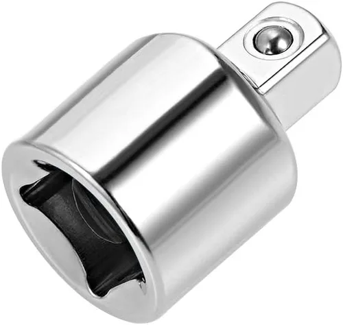 Miniatura 5 de uxcell Adaptador de enchufe de 3/8 pulgadas (F) x 1/2 pulgada (M) para llaves de trinquete, hembra a macho, Cr-V
