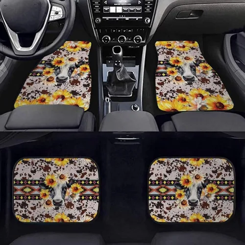 Miniatura 10 de Tapetes personalizados para piso de automóvil, alfombras personalizadas para piso de automóvil con tu nombre de imagen personalizado, texto, juego