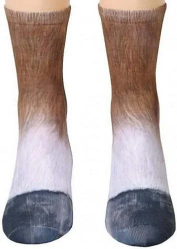 Calcetines con diseño de pata de animal, divertidos regalos de Navidad, para adultos, hombres, mujeres, adolescentes, niños, regalos de broma
