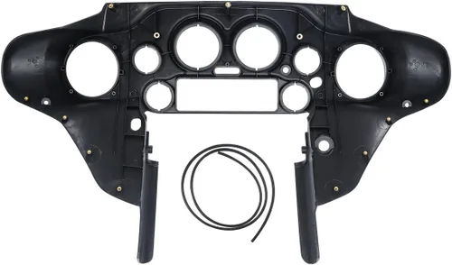 Carenado interior delantero, cubierta del velocímetro SLMOTO Carenado interior para Harley Touring Road King Street Glide Electra Glide FLHT FLHTC