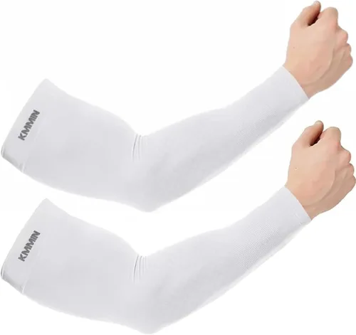 Miniatura 20 de KMMIN - Mangas para brazo con protección de rayos ultravioleta para conducción, ciclismo, golf, baloncesto.