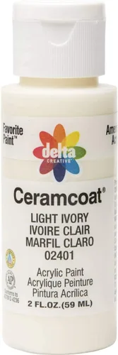 Miniatura 109 de Delta Creative Ceramcoat - Pintura acrílica en varios colores (2 onzas), 2436, carbón