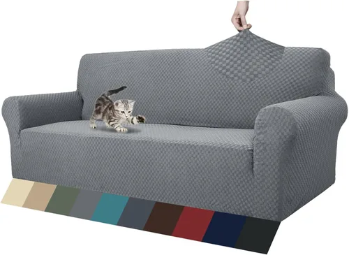 Miniatura 26 de Fundas elásticas 2025 para chaise longue de sofá seccional, funda individual para chaise longue removible y lavable, funda de repuesto para asiento