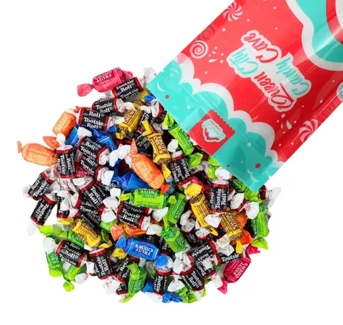 Miniatura 3 de Queen City Candy Cave - Mini masticables con sabor a granel, envueltos individualmente de sabores surtidos Midgee Fruit Chews (1 libra)