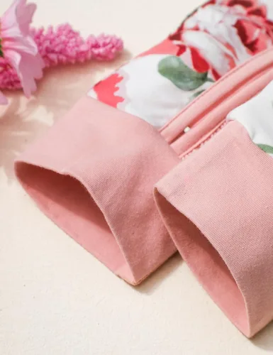 Miniatura 5 de Ropa de bebé recién nacida para bebé niña de manga larga con volantes y diadema