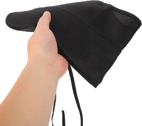 Miniatura 4 de Multi-pockets Black Polyester Cleaning Apron for Women with Waist Ties, Server and Kitchen Apron for Restaurant and Outdoor Work