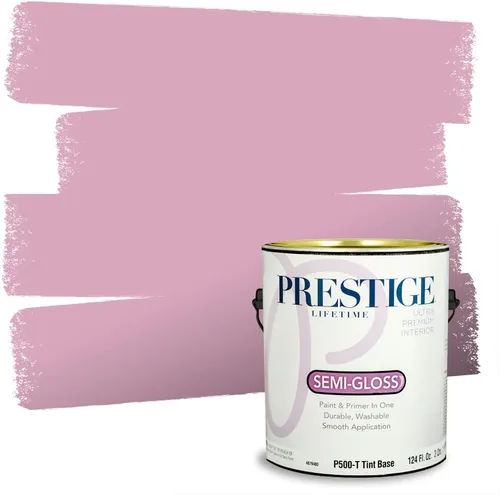 Miniatura 68 de Prestige Paints - Pintura exterior e imprimación en uno, 1 galón, plano, E500-P-A011GP