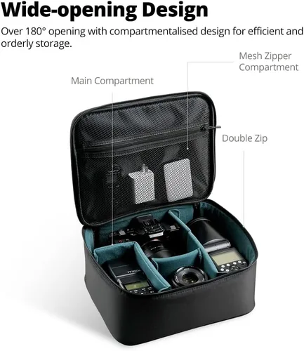 Miniatura 2 de AMBITFUL Bolsa de transporte Zoom P7 S para equipos de fotografía con gran capacidad, estuche de almacenamiento multifuncional para mini dron