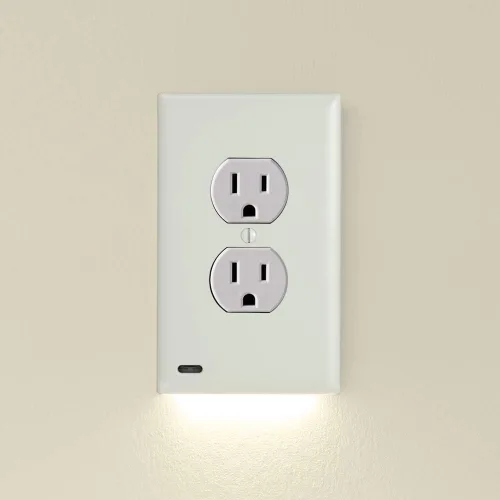 Miniatura 16 de SnapPower Guidelight, placa cobertor de salida con luces de noche LED