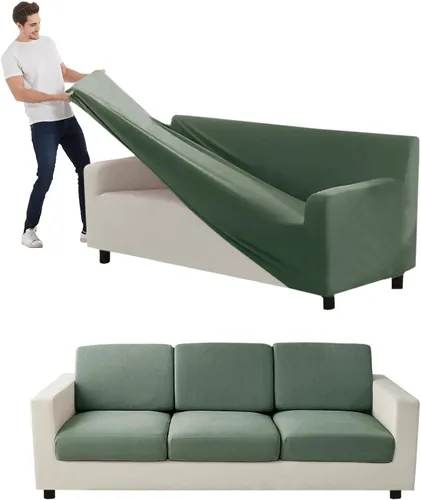 Miniatura 84 de Funda para Sofá de Terciopelo, Fundas Elásticas para Sofá para Funda Principal Separada/Respaldos y Cojines de Asiento, Funda para Sofá, para Fundas