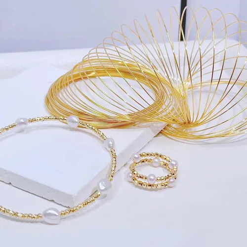 Miniatura 8 de EuTengHao Alambre de memoria para joyería, alambre de acero inoxidable para hacer joyas, collares, pulseras, anillos, aretes, suministros