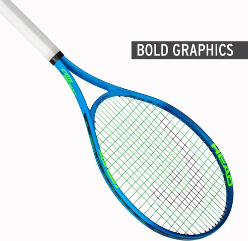 Miniatura 9 de HEAD Ti. Conquest Tennis Racquet – Nano Titanium Technology, Oversized Head, Lightweight O-Beam Construction, Pre-Strung Beginner & Recreational