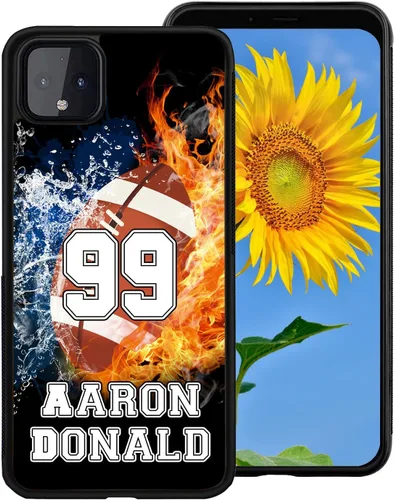 Miniatura 3 de Personalized Football Name and Number Design Your Own Rubber Cover for Google Pixel 4 4A 4XL 5 5XL 6 6 PRO 7 7 PRO 8 8A 8 PRO 9 9 PRO