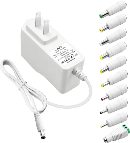 Miniatura 10 de ALITOVE Fuente de alimentación DC 12V 1A 12W Adaptador de CA 100~240V 50-60hz a 12 voltios 1Amp 0.5A Transformador DC 12V Cable de alimentación 5.5