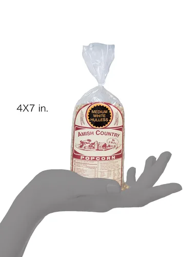 Miniatura 8 de Amish Country Popcorn Bolsa de 1 libra Granos de palomitas de maíz blancos medianos A la antigua, sin OGM y sin gluten