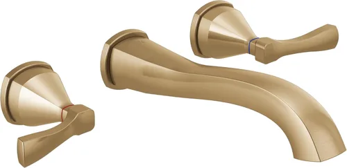 Miniatura 7 de Grifo de pared Delta Stryke para baño cromado, llave de montaje en pared para baño, llaves de baño para lavabo, grifo de baño cromado, Lumicoat