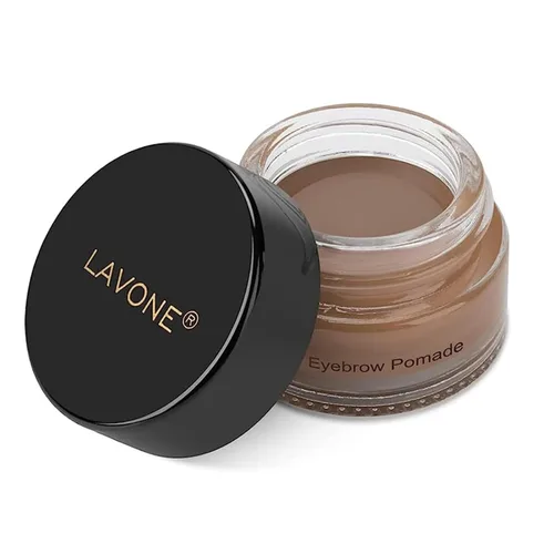 Miniatura 25 de Pomada para cejas - Pomada de cejas impermeable para resultados duraderos, fórmula a prueba de manchas y resistente al sudor, maquillaje natural
