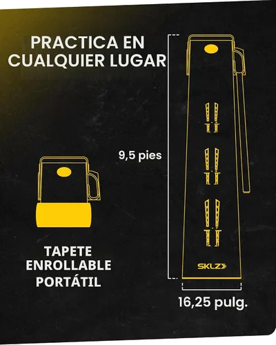 Miniatura 6 de SKLZ Putting Green: Perfect Your Golf Skills with Realistic Home Practice - Improve Your Putting Stroke, Lower Your Scores, and Enjoy Convenient