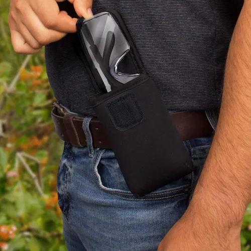 Miniatura 3 de USA Gear Funda de gafas de seguridad para gafas protectoras con presilla reforzada para cinturón y mosquetón