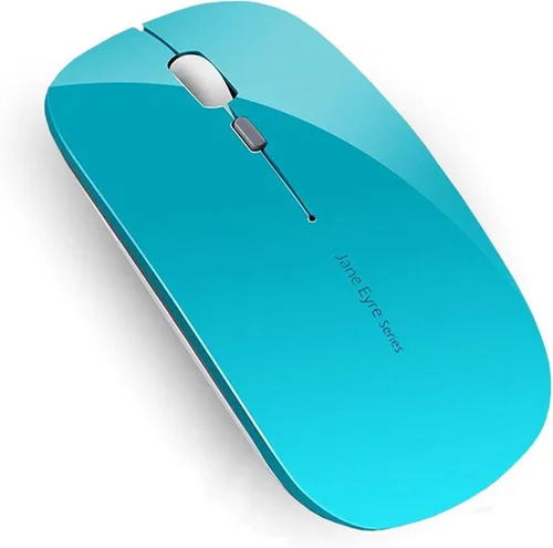 Miniatura 17 de Uciefy Q5 - Ratón inalámbrico recargable delgado, 2.4G, portátil, óptico, silencioso, ultrafino, ratón inalámbrico para computadora con receptor USB
