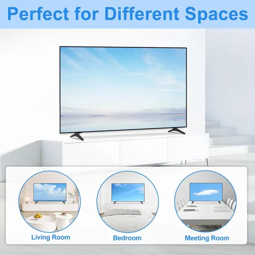 Miniatura 7 de Soporte de TV de 50 y 55 pulgadas para LG TV Legs para 50UR/55UR 55UR8000 55UR8000AUA 55UR8050AUA 55UR8020PSB 55UR8040PSBC 50UR8000 50UR8050AUA