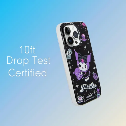 Miniatura 2 de Sonix x Sanrio - Funda para iPhone 15 Pro, compatible con MagSafe, probada en caídas de 10 pies, adivinador Kuromi