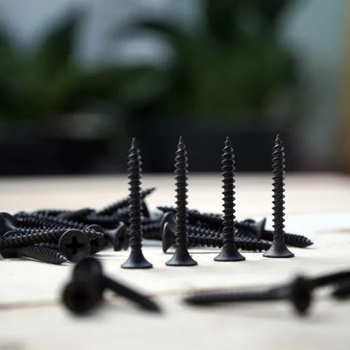 Miniatura 8 de TPOHH 100 tornillos Phillips de cabeza plana con revestimiento de óxido negro #8 x 5/8 pulgadas, acero inoxidable 18-8 (A2) totalmente roscados, 8