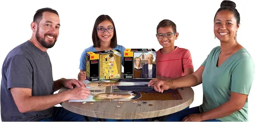 Miniatura 6 de RoseArt - Kodak Premium Masters - American Gothic by Grant Wood - Rompecabezas de 2000 piezas para adultos