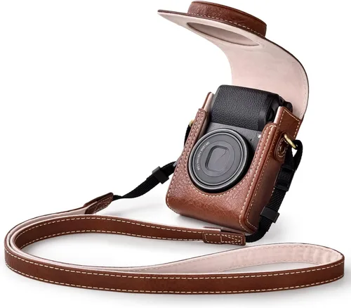 Miniatura 10 de Rieibi Funda para cámara Sony ZV1F/ZV1/Ricoh GR IV/IIIx/Ricoh III II/Fujifilm X-Half/X-HF1/Panasonic LX9 LX10 LX15/Canon G7X III / G7X II / SX740 HS
