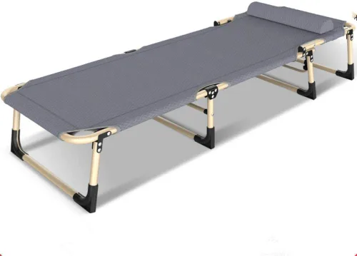 Silla tumbona plegable extragrande, reclinable ajustable para jardín y campamento, cama plegable portátil al aire libre, soporta 330.7 lbs, ideal