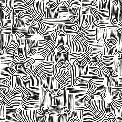 Miniatura 8 de Tempaper Sand Swirl Swell - Papel tapiz removible para despegar y pegar, 20.5 pulgadas x 16.5 pies, fabricado en los Estados Unidos