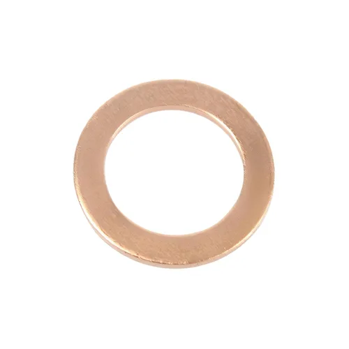Miniatura 4 de 60 anillos de sellado de cobre para arandela plana M12, diámetro interior 0.472 in, diámetro exterior 0.709 in, grosor 0.039 in, anillo de cobre