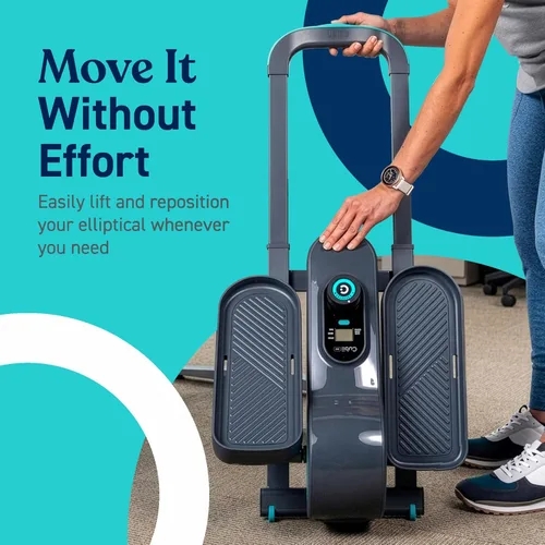 Miniatura 6 de Cubii GO - Ejercitador de Pedales Elípticos para Debajo del Escritorio, con Pantalla LCD de Rastreador de Fitness, Resistencia Ajustable, Fitness