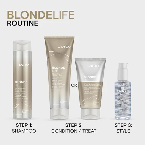 Miniatura 6 de Joico Blonde Life Brightening Conditioner For Blonde Hair Illuminate Hydration & Softness Add Softness & Smoothness Sulfate Free With