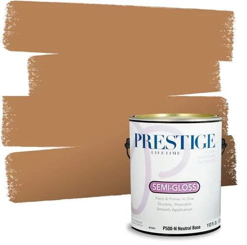Miniatura 137 de PRESTIGE Pintura exterior e imprimación en uno, bronceado Aberdeen, plano, 1 galón