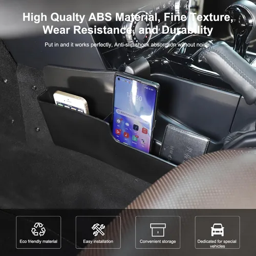 Miniatura 4 de TOYCIDFG Caja de almacenamiento colgante para consola de cambio de marchas, bandeja organizadora lateral compatible con Mercedes Benz Clase G