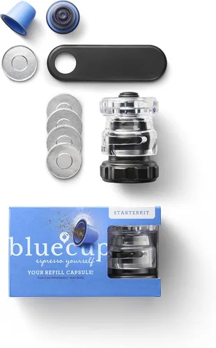 Miniatura 2 de Cápsulas Nespresso reutilizables, sistema de sellado patentado, sin pegamento, fabricadas en Holanda, 25% más de café, 2 cápsulas, 100 tapas