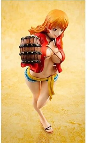 Miniatura 8 de Megahouse One Piece: Portrait of Pirates: Nami Mugiwara Versión 02 Edición Limitada Figura de PVC