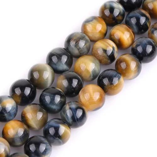 Miniatura 140 de GEM-Inside Cuentas sueltas de amatista natural de 14 mm, gemas de cristal redondo, piedra de energía para hacer joyas, 15 pulgadas Amatista oscura