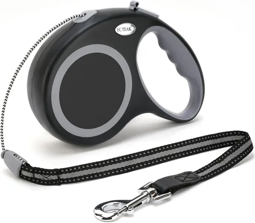 Miniatura 9 de Correa retráctil para perro, correa de paseo para perros de 30 pies/20 pies para perros pequeños, medianos y grandes de hasta 77 libras/44 libras