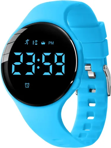 Miniatura 10 de NN BEN NEVIS Reloj digital para niños y niñas, reloj deportivo con rastreador de fitness, reloj despertador, cronómetro, sin aplicación y resistente
