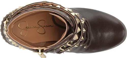 Miniatura 5 de Jessica Simpson Tacones de bloque con tachuelas de cuero Lannoli para mujer