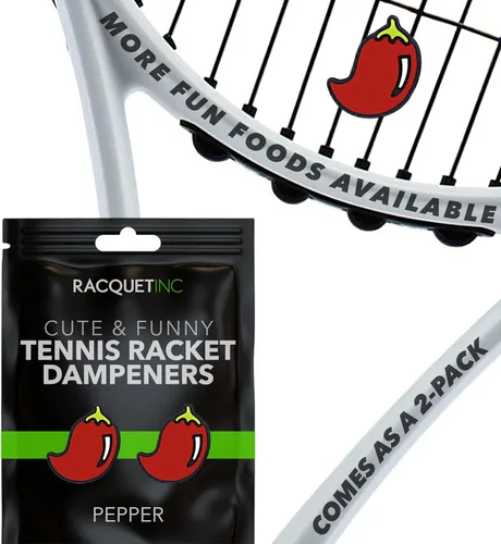 Miniatura 14 de Racquet Inc Regalos de Tenis - Amortiguadores de Vibración para Raqueta de Tenis - Absorbe Choques, Reduce la Vibración de las Cuerdas para Mejor