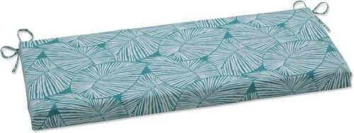 Miniatura 16 de Pillow Perfect Tropic - Cojín floral para sofá de interior/exterior con lazos, resistente a la intemperie y a la decoloración, 18 x 45 pulgadas