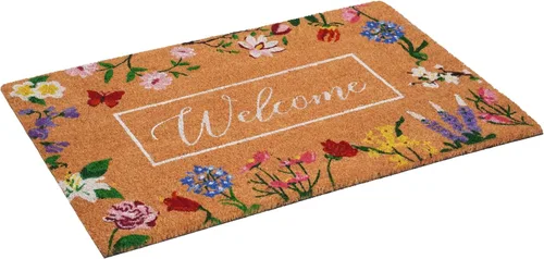 Miniatura 3 de Calloway Mills Felpudo de bienvenida Butterfly Garden 24 x 36 Bienvenido al jardín de mariposas