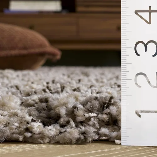 Miniatura 5 de SAFAVIEH Hudson Shag Collection - Alfombra decorativa de 2 x 3 pies, diseño de cheurón, no desprende pelusa y de fácil cuidado, 2 pulgadas