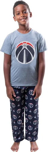 Miniatura 8 de Ultra Game Conjunto de pijama y camiseta oficial de la NBA de 2 piezas para jóvenes Tallas de niño